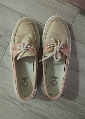 Elle Shoes bej babet - Görsel 2