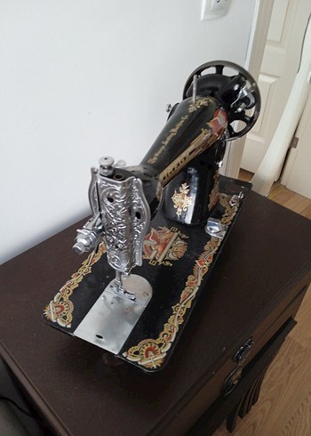 Siyah Vintage omegaDikiş Makinesi