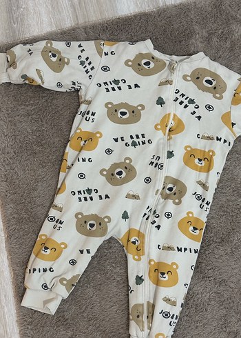 Helle baby 2 yaş 1.5 tog Uzun Kollu Fermuarlı Erkek Bebek Tulum
