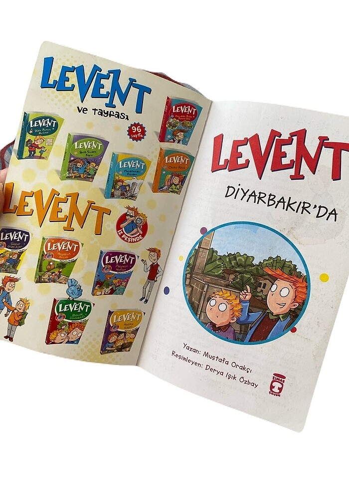 Levent Turkiye?yi geziyorum serisi Diyarbakir kitap - Görsel 3