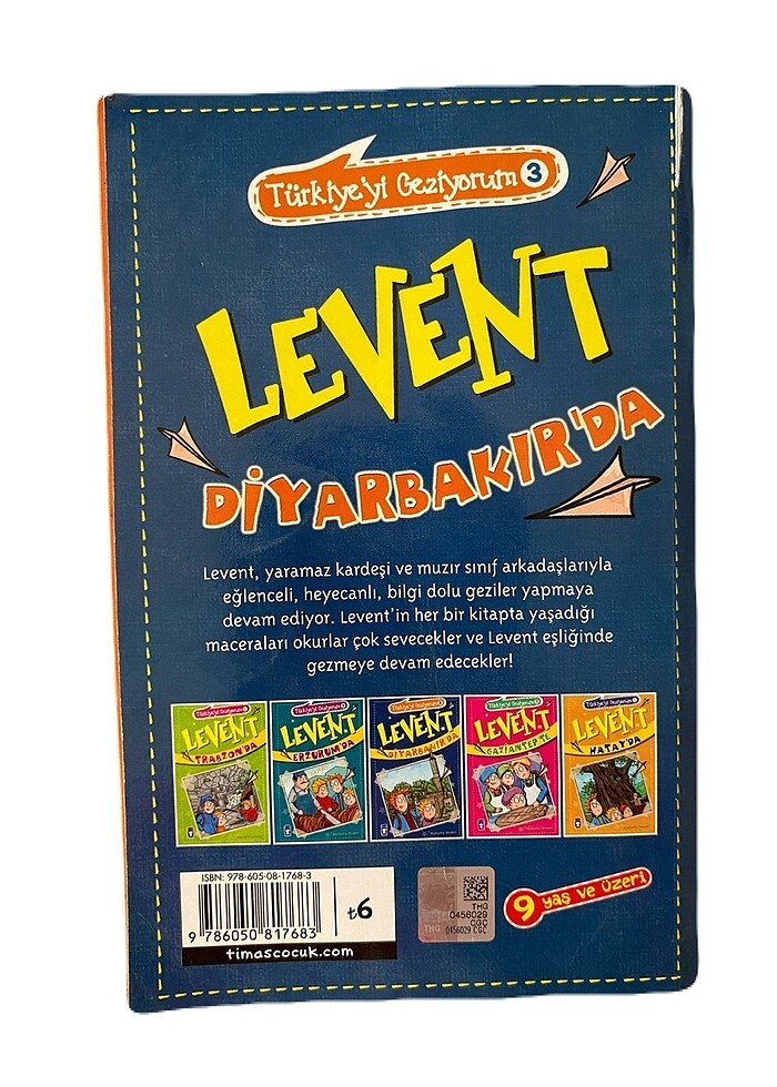 Levent Turkiye?yi geziyorum serisi Diyarbakir kitap - Görsel 2