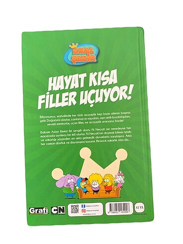 Beden Renk Kral Şakir hayat kısa filler uçuyor kitap