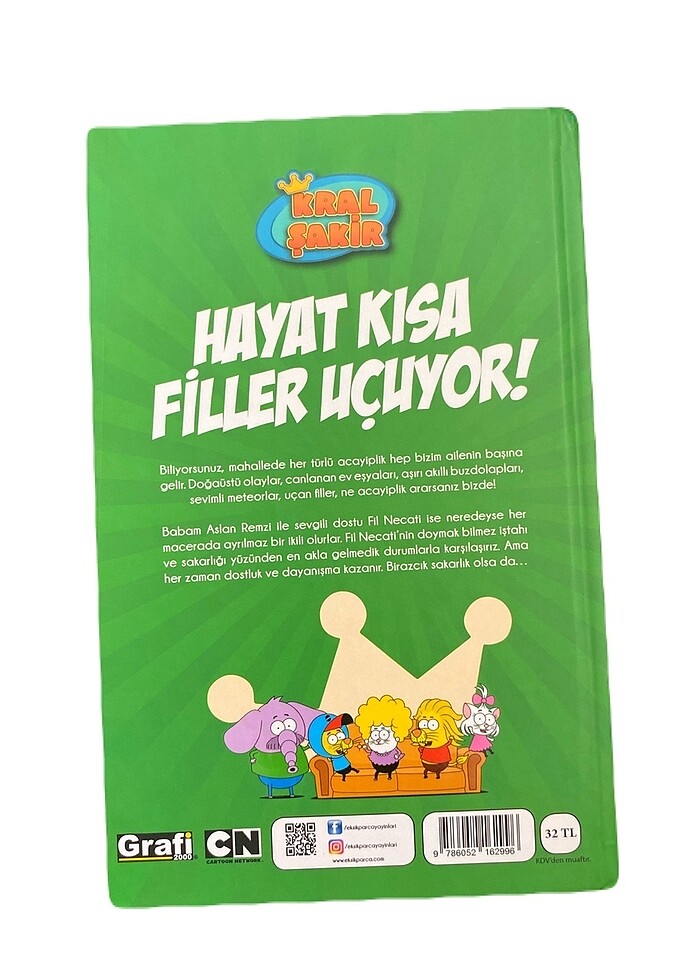 Kral Şakir hayat kısa filler uçuyor kitap - Görsel 4