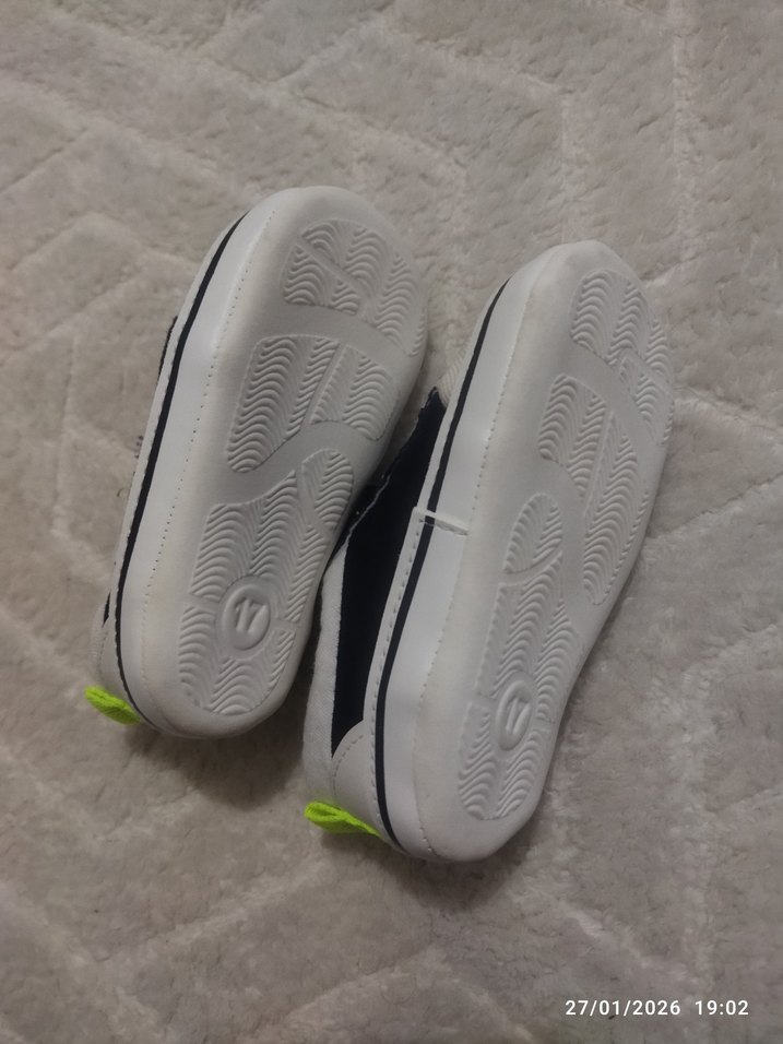 Bağcıklı Erkek Bebek İlk Adım Ayakkabısı - Görsel 3