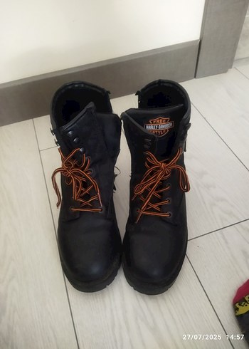 37 Beden Harley Davidson Siyah Biker Bot