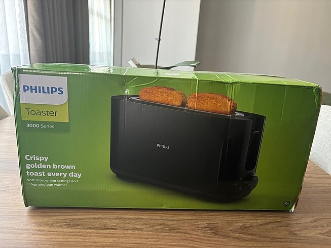 Philips ekmek kızartma makinası
