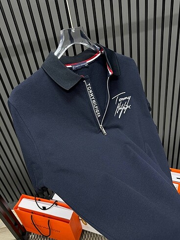 Tommy Hilfiger Polo Yaka - Görsel 3