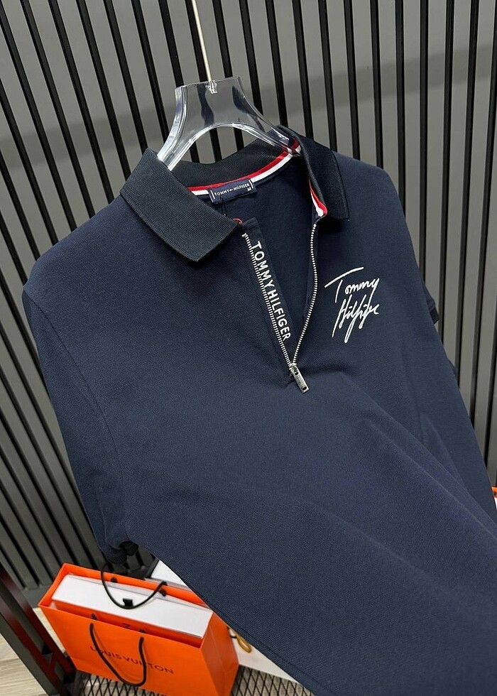 Tommy Hilfiger Polo Yaka - Görsel 3
