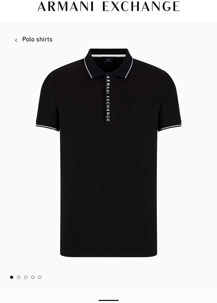 Armani Exchange Polo Yaka - Görsel 3