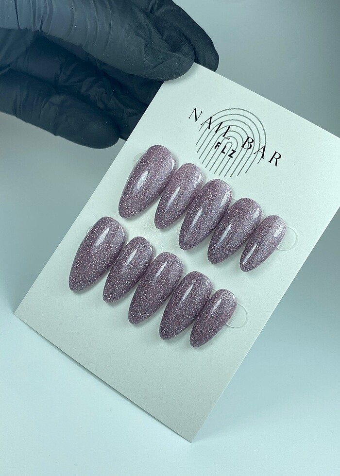 Gönderime hazır disco jel tırnak - Görsel 2