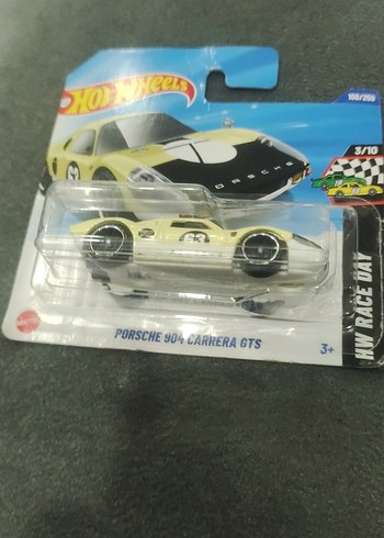  Sarı Hot Wheels Porsche 904 Carrera GTS Oyuncak Araba
