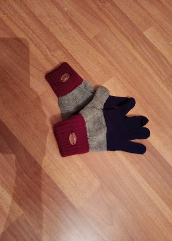 Bordo ve Siyah Kadın Eldivenleri - Görsel 5