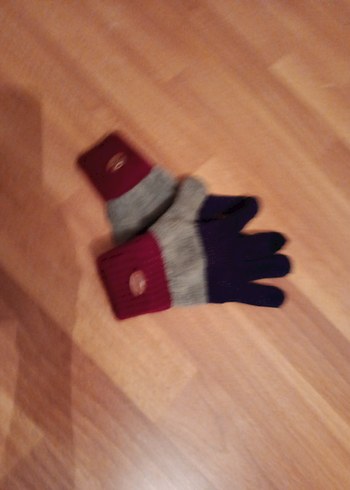 Bordo ve Siyah Kadın Eldivenleri - Görsel 6