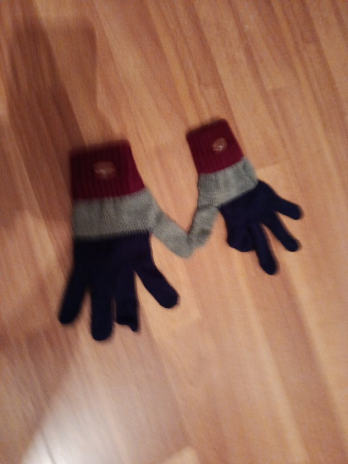 Bordo ve Siyah Kadın Eldivenleri - Görsel 4