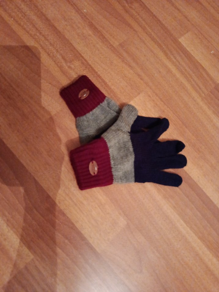 Bordo ve Siyah Kadın Eldivenleri - Görsel 5