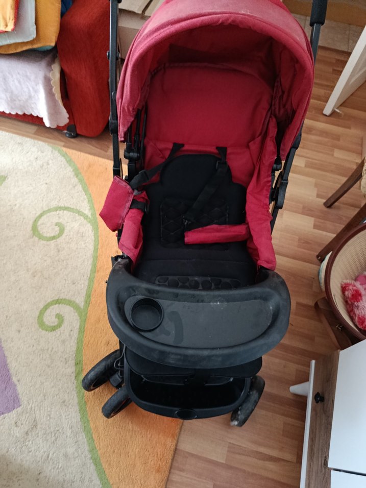 Siyah Bebek Arabası - Görsel 4