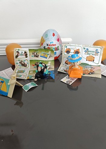  Kinder Sürpriz Figür Oyuncak Seti