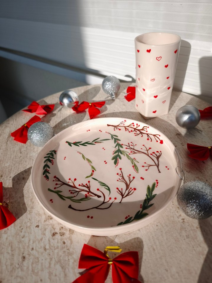 Seramik tabak - Görsel 3