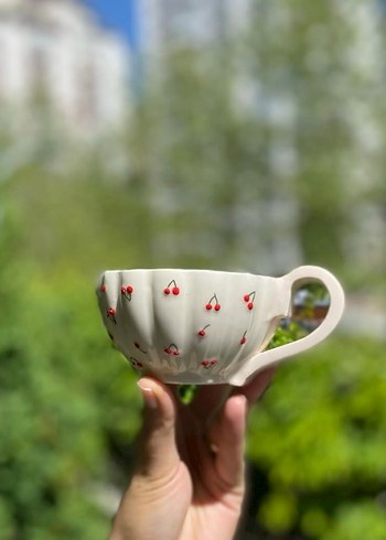 Kirazlı fincan - Görsel 2