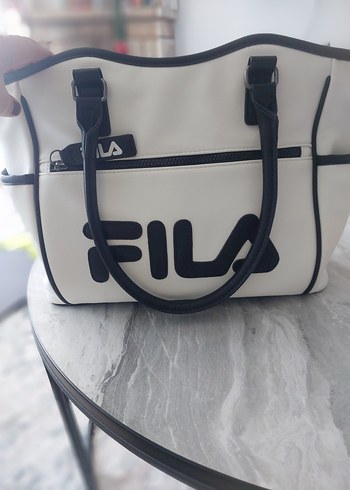 Beyaz Fila Spor Çanta