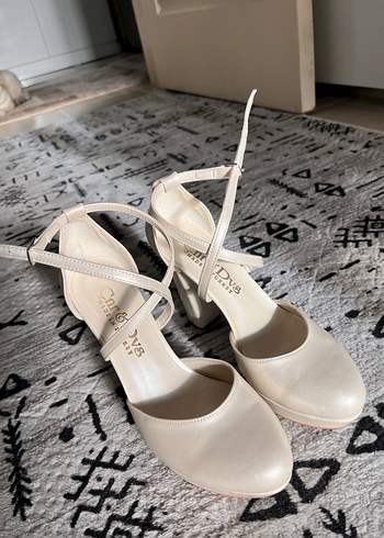 Platform Topuklu gelinlik Ayakkabısı - Görsel 3