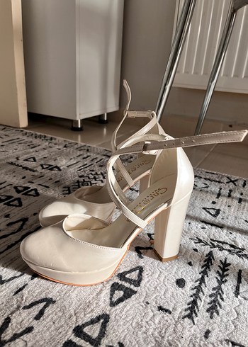 Platform Topuklu gelinlik Ayakkabısı - Görsel 4
