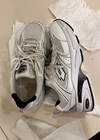 Beyaz Kadın Spor Ayakkabı - Görsel 7