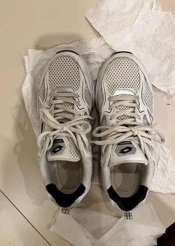 Beyaz Kadın Spor Ayakkabı - Görsel 6