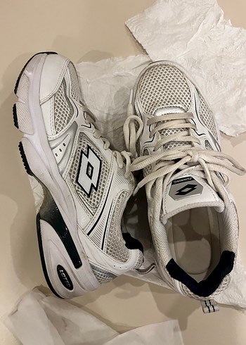 Beyaz Kadın Spor Ayakkabı - Görsel 8