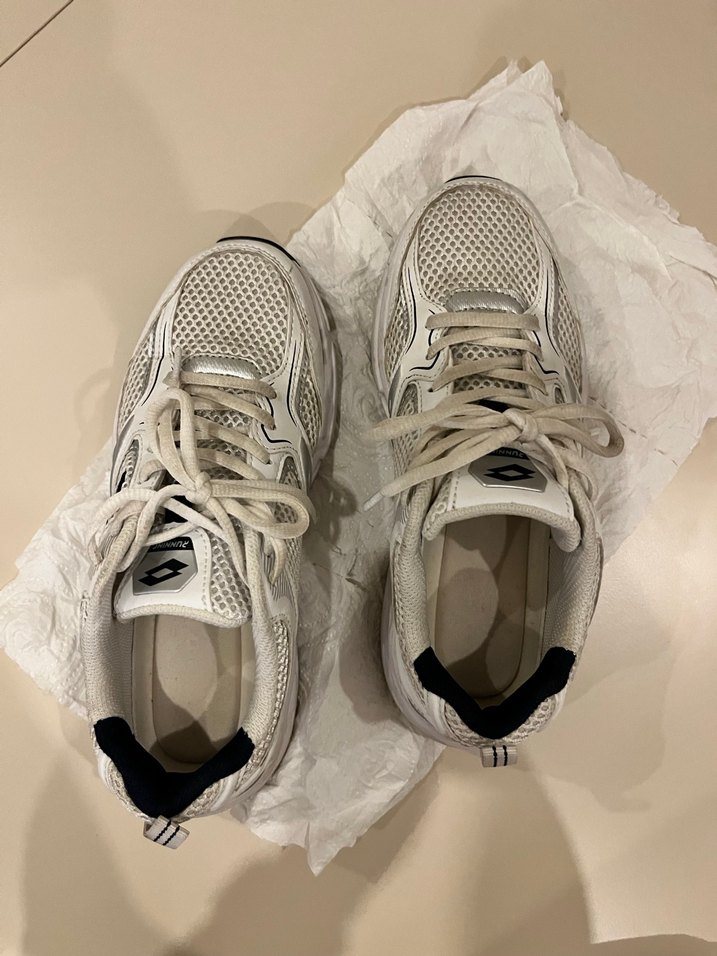 Beyaz Kadın Spor Ayakkabı - Görsel 2