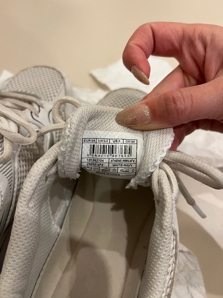 Beyaz Kadın Spor Ayakkabı - Görsel 3