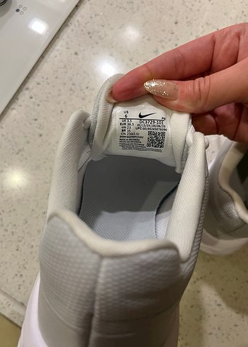 Beyaz Gri Kadın Spor Ayakkabı - Görsel 8