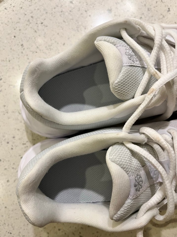 Beyaz Gri Kadın Spor Ayakkabı - Görsel 4