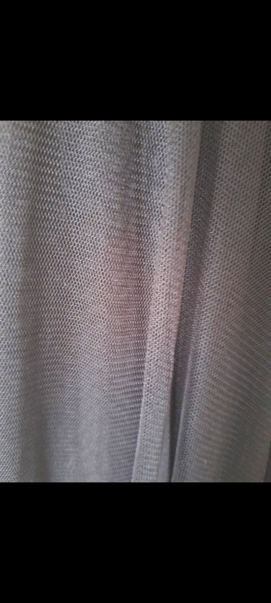 Siyah V Yakalı Uzun Sleevless Gotik Elbise - Görsel 3