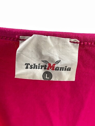l Beden pembe Renk Vintage Love Mini Üst %70 İndirimli.