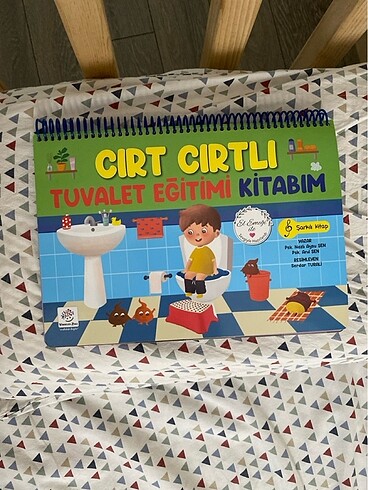 Tuvalet eğitimi cırt cırt kitabı