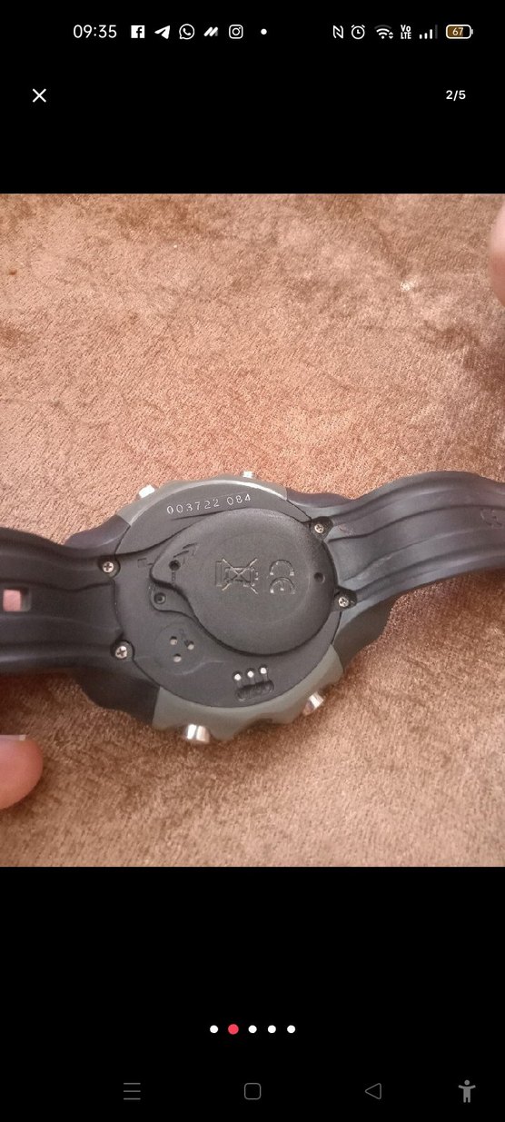 Gri Dijital Erkek dalış kol saati sherwood marka - Görsel 3