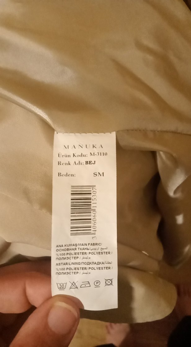 Kemerli Bej Midi Kadın Trençkot - Görsel 3