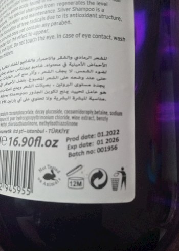 Beden Renk Diamond's Silver Şampuan 650 ml