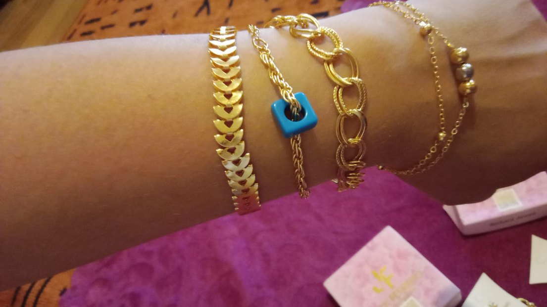 Zincir Detaylı Minimalist Altın Yüzük - Görsel 5