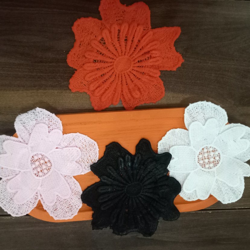 Bohem Tarzı Çiçek Desenli Dantel Bardak Altlıkları - Görsel 4