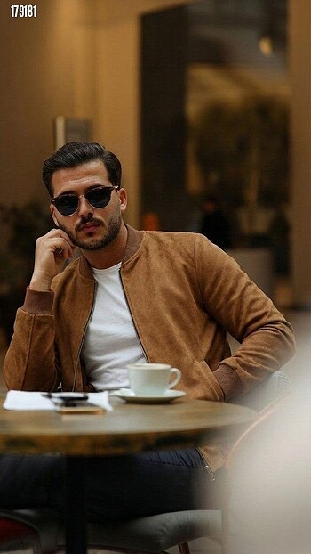 Süet Deri Ceket - Görsel 3