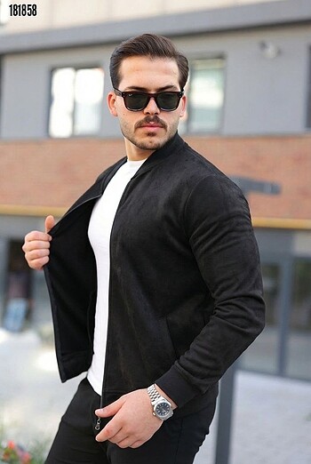 Süet Deri Ceket - Görsel 8