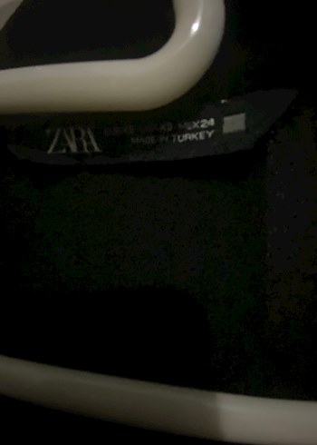 xs Beden siyah Renk Zara belden bağlamalı gömlek