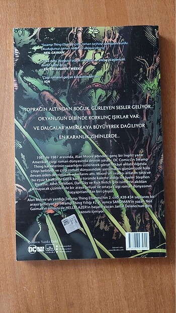  Beden Renk swamp thing 1 ve 2. cilt