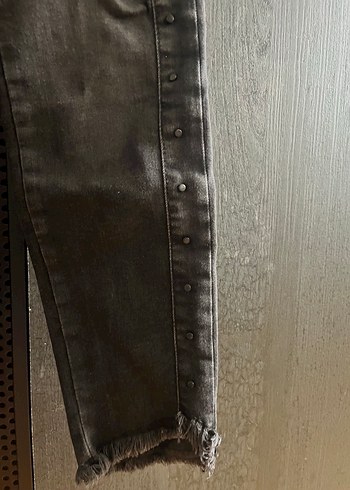 Siyah Kadın Kot Pantolon - Görsel 3