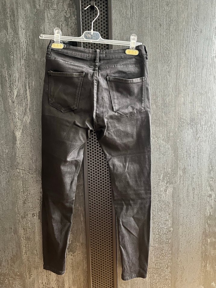 Zara siyah jean pantolon - Görsel 3