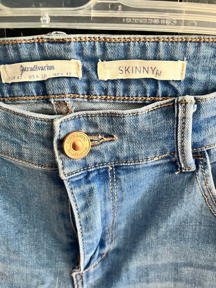 Kadın Yırtık Bol Kesim Denim Pantolon - Görsel 5