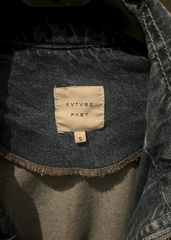 Kadın Denim Ceket Fermuarlı - Görsel 2