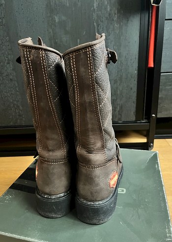 Harley Davidson Kahverengi Bot - Görsel 6